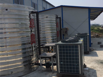 中建三局南京葛洲壩項目部空氣能熱水