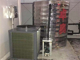 浙江嘉興工地空氣能系統