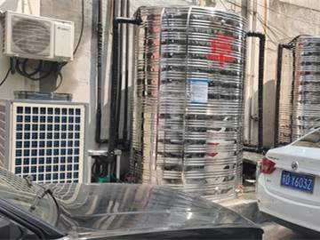 常州勤業(yè)沐清足浴會所空氣能熱水系統(tǒng)